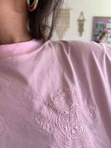 Teeshirt rose vintage