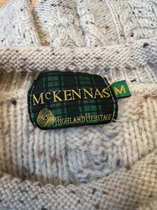 Pull irlandais McKenna vintage