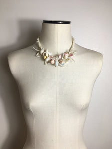 Collier coquillages vintage 1