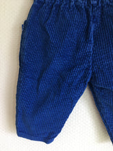 Charger l&#39;image dans la galerie, Pantalon bébé velours côtelé vintage
